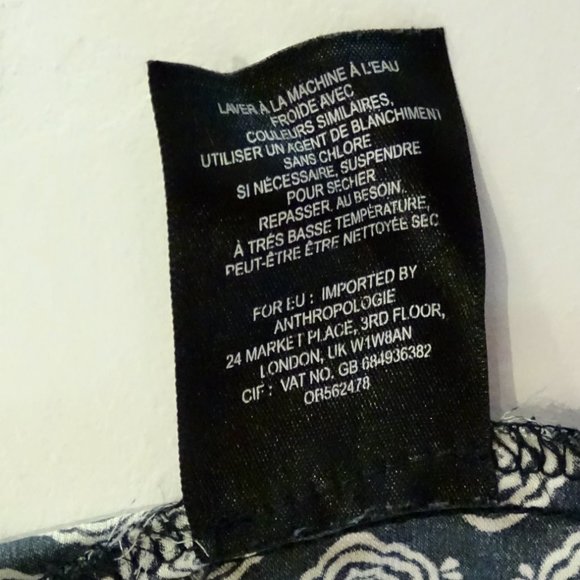 Saturday Sunday Anthropologie Wide Leg Cropped Pants Size Large - Picture 9 of 11